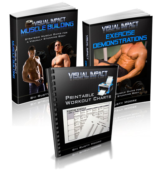 Visual Impact Muscle Building By Rusty Moore - eBook PDF Program