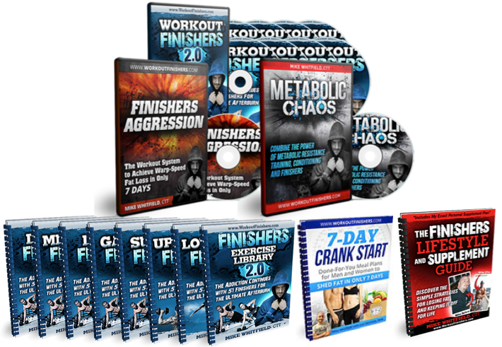 Workout Finishers System By Mike Whitefield - eBook PDF Program